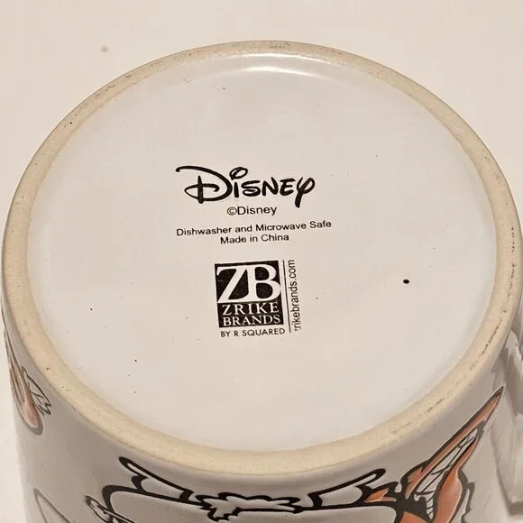 Disney Halloween Mug Minnie & Daisy Witch Design Orange Interior - Picture 6 of 9